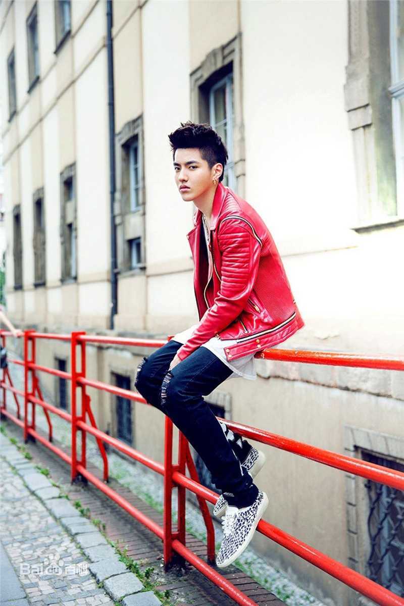 精选吴亦凡(KRIS)在《时尚街拍》中的图册