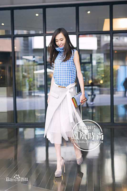 唐嫣(Tang Yan，Tiffany Tang)时尚街拍壁纸壁纸