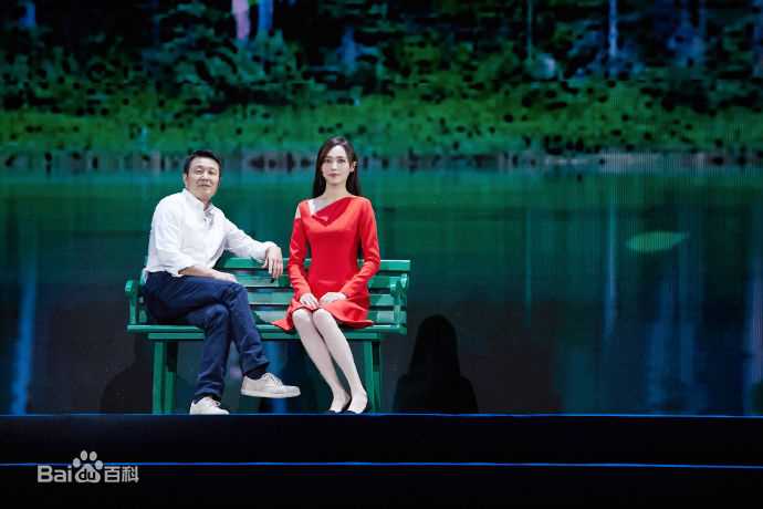 唐嫣(Tang Yan，Tiffany Tang)庆十九大诗歌朗诵会壁纸壁纸