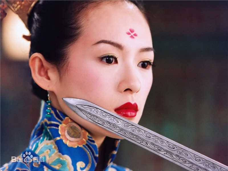 章子怡(Zhang Ziyi)经典荧幕形象前后照片