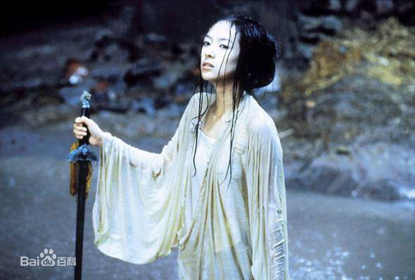 章子怡(Zhang Ziyi)经典荧幕形象前后照片