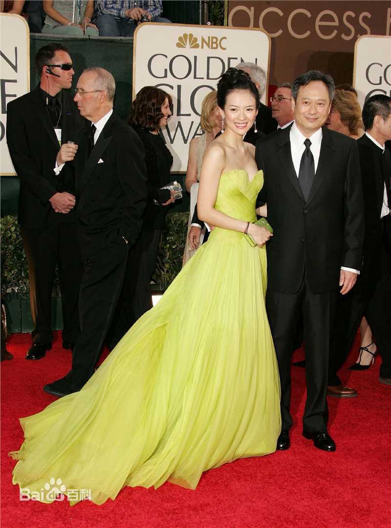 章子怡(Zhang Ziyi)出席美国电影金球奖生活照相册
