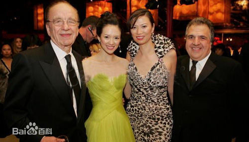 章子怡(Zhang Ziyi)出席美国电影金球奖生活照相册