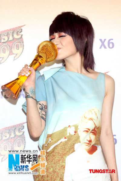 范晓萱(Mavis Fan)出席音乐颁奖礼图册