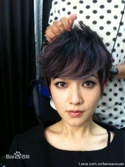 范晓萱(Mavis Fan)生活中的素颜照相册