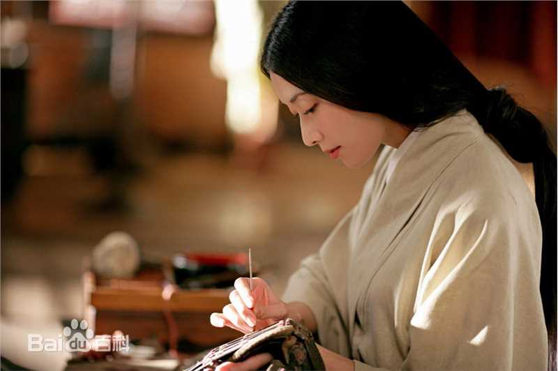 高清林志玲(Lin Chi-ling)在出演电影《赤壁》饰演小乔中的图集