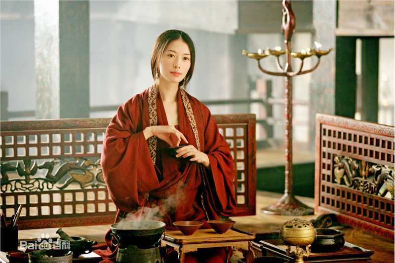 高清林志玲(Lin Chi-ling)在出演电影《赤壁》饰演小乔中的图集