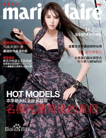 林志玲(Lin Chi-ling)最全杂志封面照壁纸