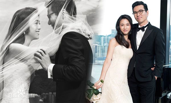 汤唯(Tang Wei)婚纱照生活照