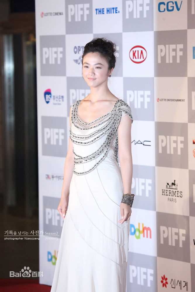 汤唯(Tang Wei)2010年参加釜山电影节照片图片图册