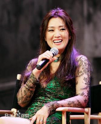 巩俐(Gong Li)出席活动素颜照壁纸