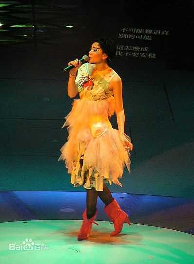 王菲(Faye Wong)舞台上的性感图片图集