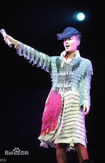 王菲(Faye Wong)舞台上的性感图片图集