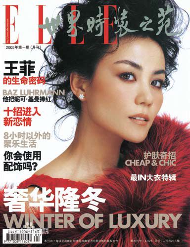 王菲(Faye Wong)精选杂志封面图册