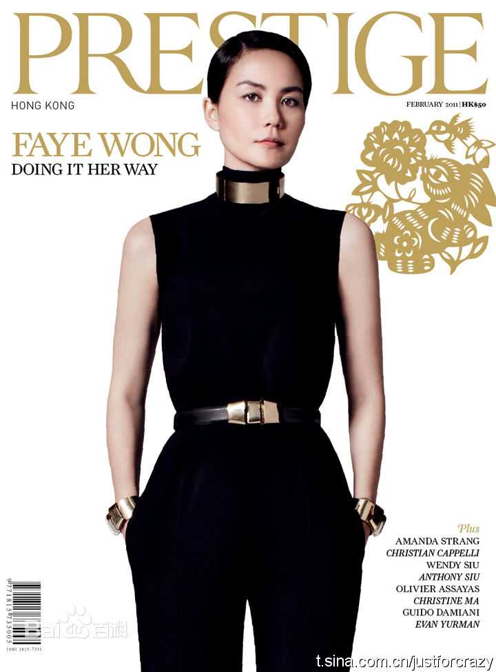 王菲(Faye Wong)精选杂志照图册
