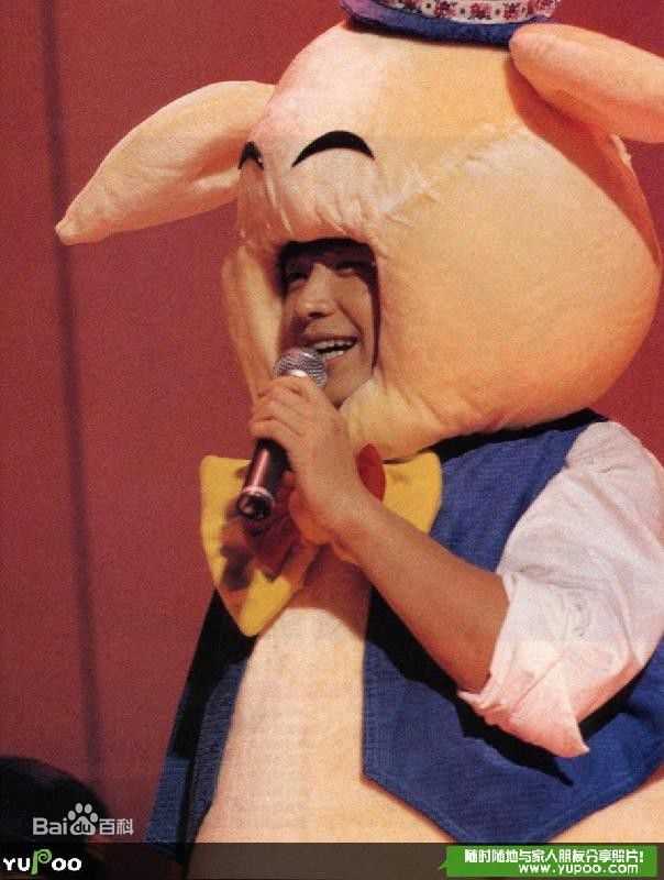 黎明(Leon Lai Ming)参加综艺节目的前后照片