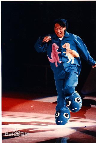 黎明(Leon Lai Ming)参加综艺节目的前后照片