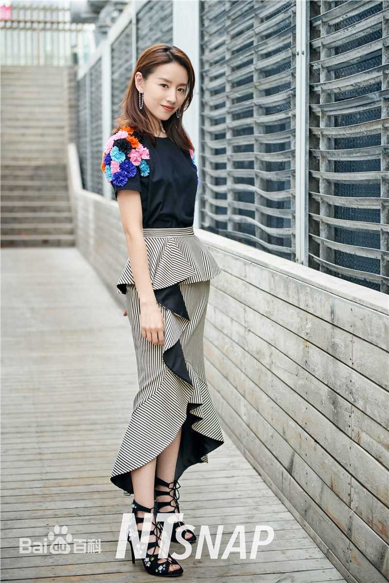 董洁(Angel)在《NTsnap》时尚大片中的