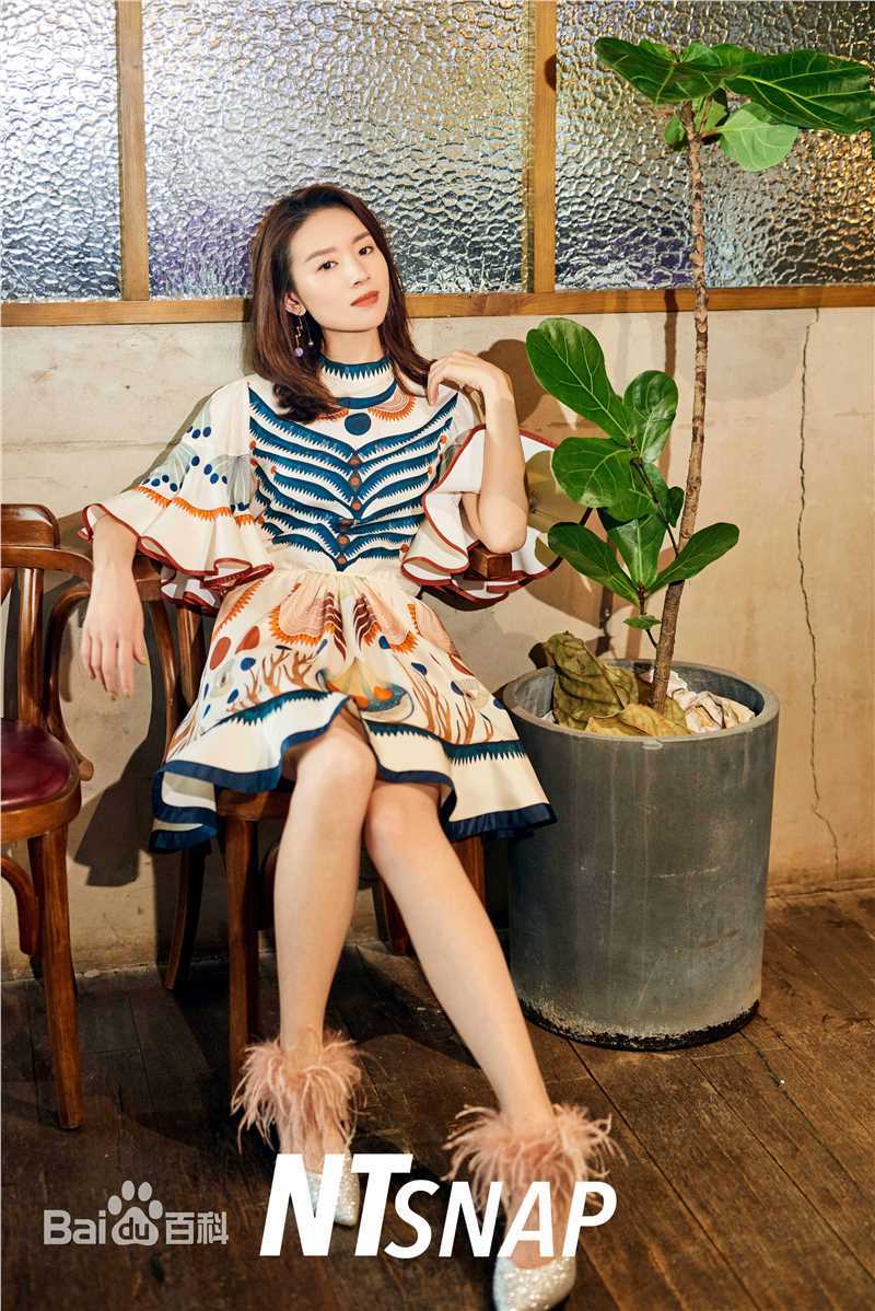 董洁(Angel)在《NTsnap》时尚大片中的