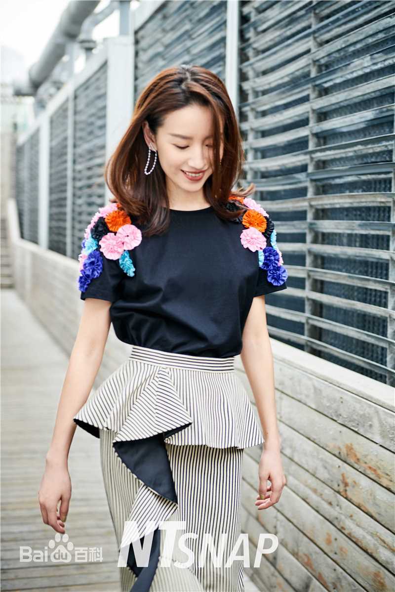 董洁(Angel)在《NTsnap》时尚大片中的