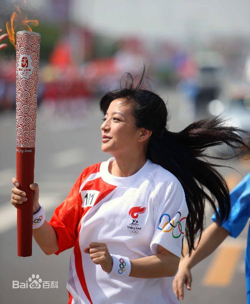 赵薇(Vicki Zhao，Zhao Wei)传递奥运圣火生活照相册
