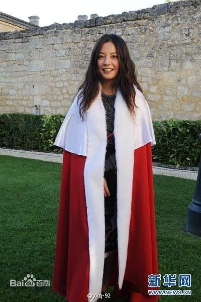 赵薇(Vicki Zhao，Zhao Wei)被授予骑士高级勋章素颜照相册