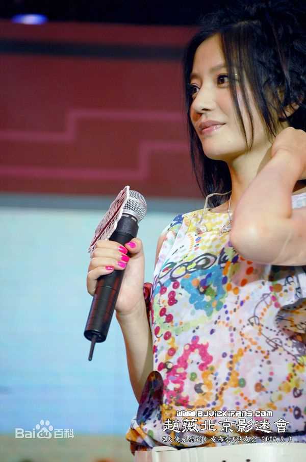 最全赵薇(Vicki Zhao，Zhao Wei)在《天使旅行箱》歌友会中的壁纸
