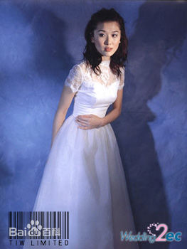 周丽淇(Niki Chow LaiKei)最新婚纱壁纸