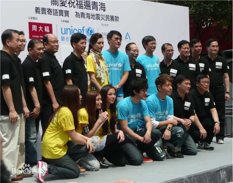 李嘉欣(Michele Monique Reis) 参加联合国儿童基金会为玉树捐款性感图片图集