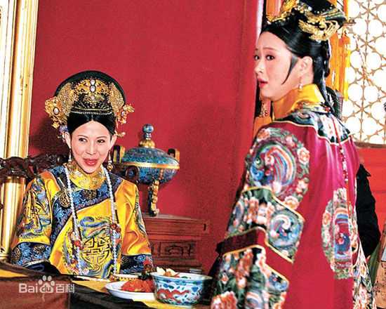 蔡少芬(AdaChoi)甄嬛传饰演皇后图册