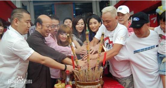 吴孟达(Ng Man Tat)在《假爸爸》开机新闻发布会中的