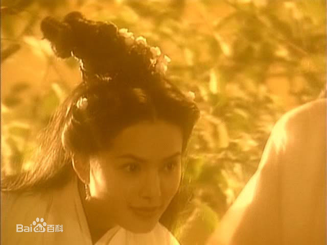 李若彤(Carman Lee)在1996年《天龙八部》齐御风中的