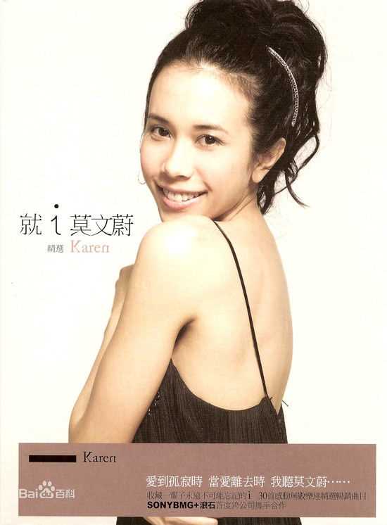 莫文蔚(Karen Mok)最全卡带和唱片封面壁纸