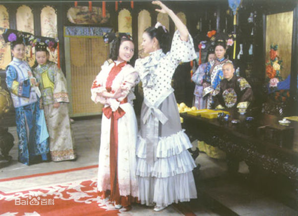 张晶晶(Zhang Jingjing)德龄公主——裕德龄性感图片壁纸