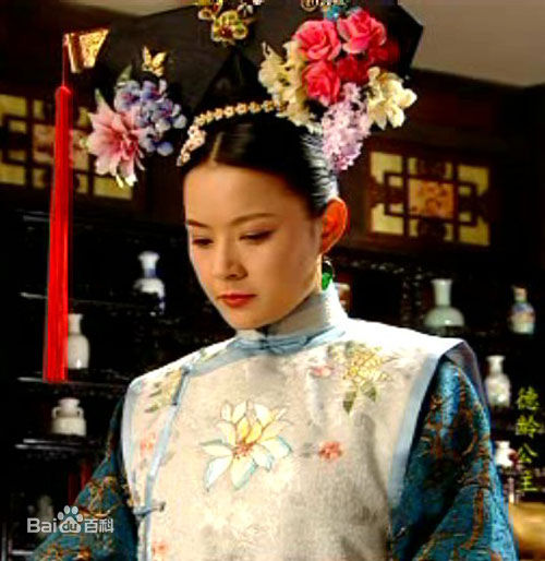 张晶晶(Zhang Jingjing)德龄公主——裕德龄性感图片壁纸