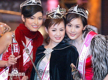 吕晶晶(Coffee，Lu Jing Jing)2004年亚洲小姐总决赛冠军前后照片