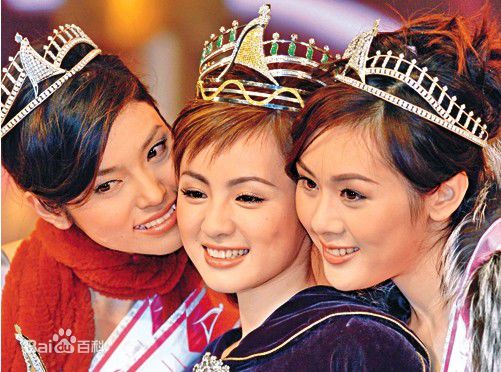 吕晶晶(Coffee，Lu Jing Jing)2004年亚洲小姐总决赛冠军前后照片
