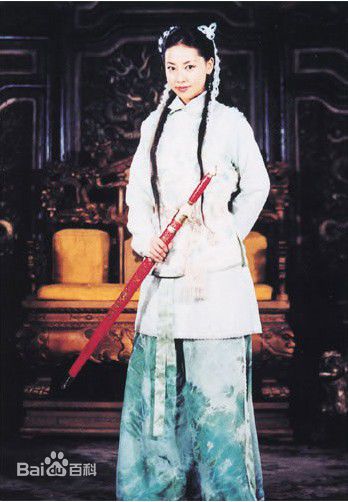 张茜(Jess Zhang)2000年《小宝与康熙》高清剧照