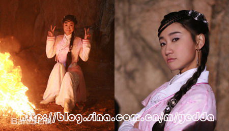 陈彦妃(Yedda Chen)2005年《江湖夜雨十年灯之白玉堂当刀》高清剧照