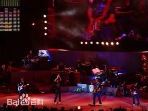 温拿乐队演唱会前后照片