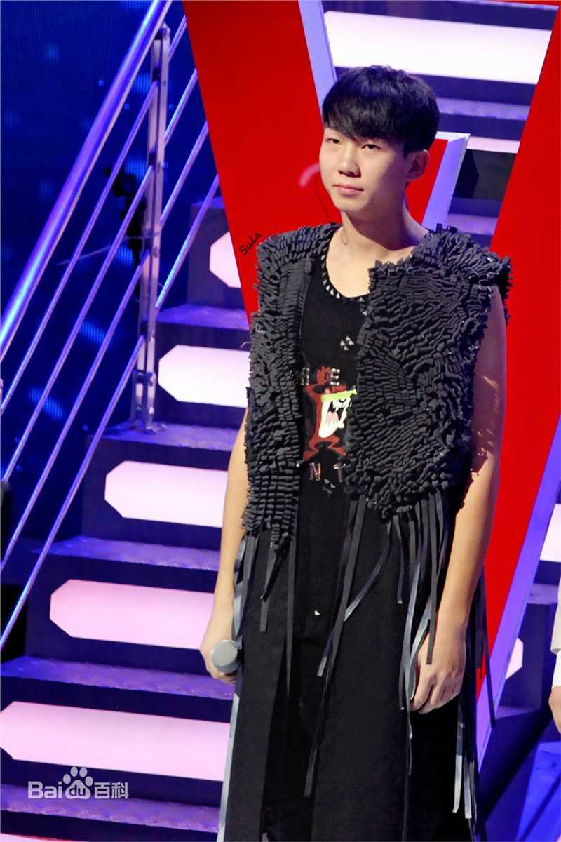 白举纲(Pax Congo)2013快乐男声比赛照片前后照片