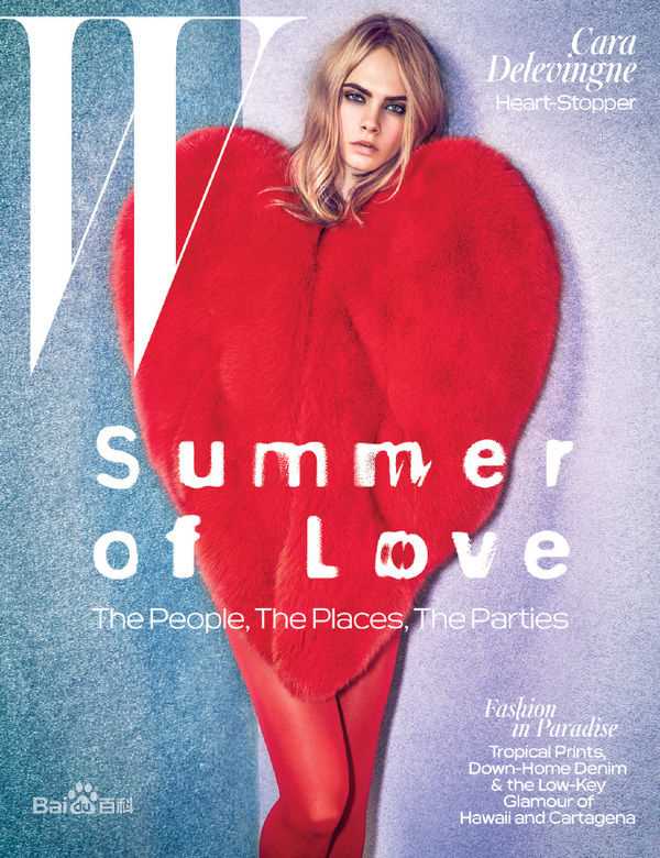 卡拉·乔斯林·迪瓦伊(Cara Jocelyn Delevingne)杂志封面
