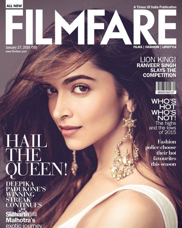 迪皮卡·帕度柯妮(Deepika Padukone)精选杂志封面图册
