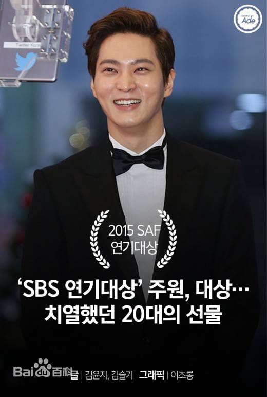 周元(Joo Won )2015演技大赏性感图片壁纸