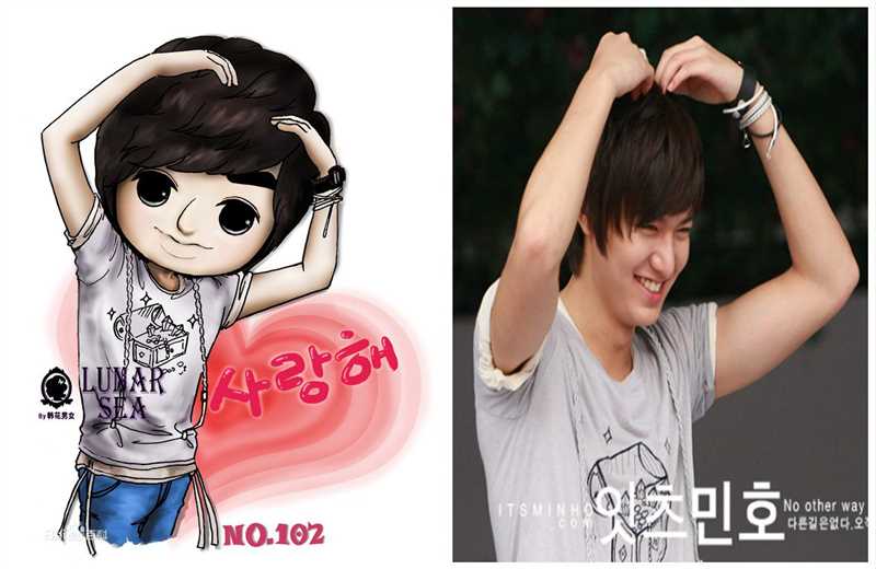 李敏镐（hào）(Lee MinHo、イ ミンホ)Q版李敏镐壁纸壁纸