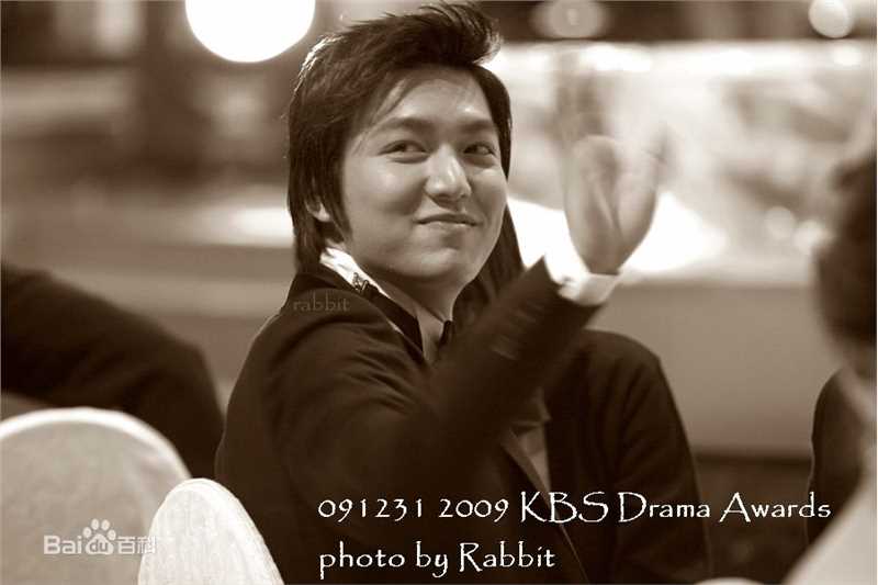 李敏镐（hào）(Lee MinHo、イ ミンホ)2009.12   KBS演技大赏图片图册