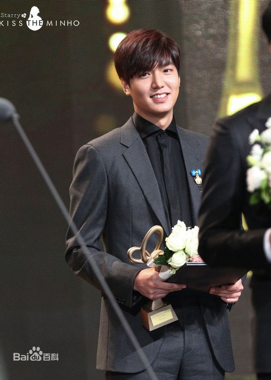 李敏镐（hào）(Lee MinHo、イ ミンホ)2014.11  韩国大众文化艺术奖素颜照相册