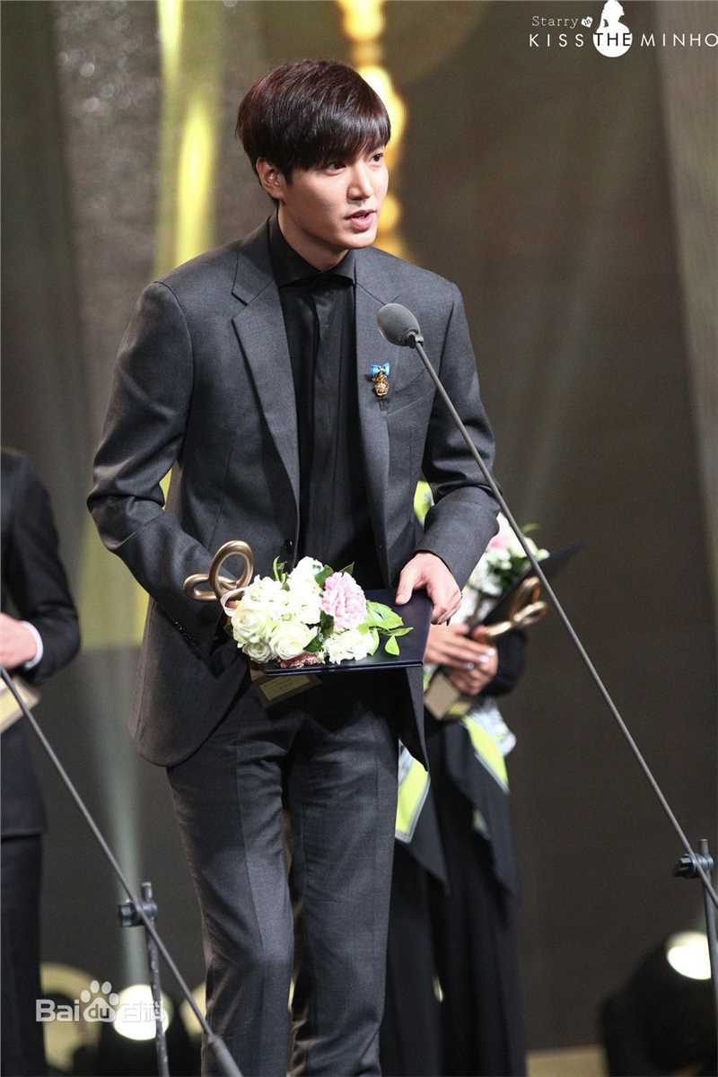李敏镐（hào）(Lee MinHo、イ ミンホ)2014.11  韩国大众文化艺术奖素颜照相册