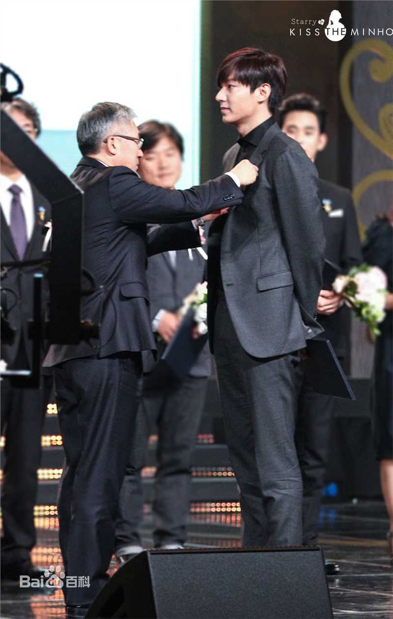 李敏镐（hào）(Lee MinHo、イ ミンホ)2014.11  韩国大众文化艺术奖素颜照相册