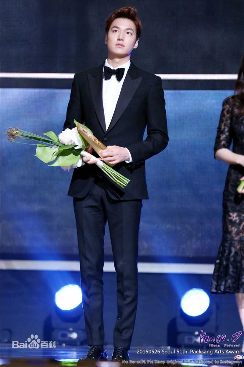 李敏镐（hào）(Lee MinHo、イ ミンホ)2015.5 第51届百想艺术大赏图册